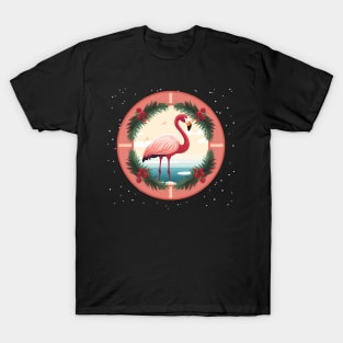 Flamingo Flock Sunset, Love Flamingos T-Shirt